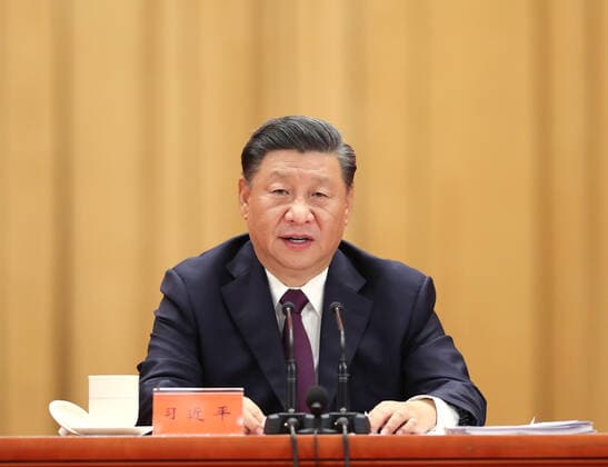 (200908) -- BEIJING, Sept. 8, 2020 -- Chinese President Xi Jinping, also general secretary of the Communist Party of China Central Committee and chairman of the Central Military Commission, delivers a speech at a meeting commending role models in the country s fight against the COVID-19 epidemic at the Great Hall of the People in Beijing, capital of China, Sept. 8, 2020. ) CHINA-BEIJING-COVID-19 FIGHT-ROLE MODELS-COMMENDATION MEETING (CN) YaoxDawei 