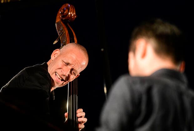 Israeli jazz bassist Avishai Cohen performs during the opening of 24th Strings of Autumn music festival in Prague, Czech Republic, September 11, 2020. (CTKxPhoto RomanxVondrous) CTKPhotoP202009111088101 vnd 2