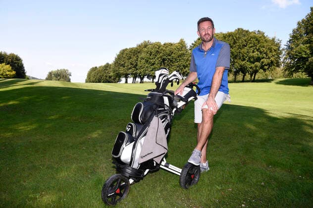 Jan Hartmann at the 26 Eagles Tabaluga Golf Cup 2020 at the Golf Club Tutzing Tutzing, 12 09 2020 Foto:xS.xAdamx xFuturexImage