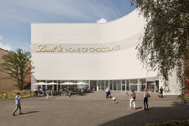 Lindt has opened the world s largest chocolate museum offering fans of the brand and chocolate lovers a unique insight into how its iconic sweet treats are made. The Willy Wonka-esque factory opened its doors to the public in Zurich, Switzerland yesterday (13th September) and took 36 months to construct. The attraction features the world?s highest free-standing chocolate fountain, which measures at just over nine metres high. The chocolate fountain will see 1,000 litres of melted chocolate flow from a ginormous hovering whisk and will descend to cover a giant Lindor ball. It?s also the centerpiece greeting guests at the entrance, setting the tone for the chocolatey experience ahead. The Lindt Home of Chocolate takes guests on a journ Copyright: xx 40852972 EDITORIAL USE ONLY. NOT FOR USE BY NEWSPAPERS BASED IN THE UK.
