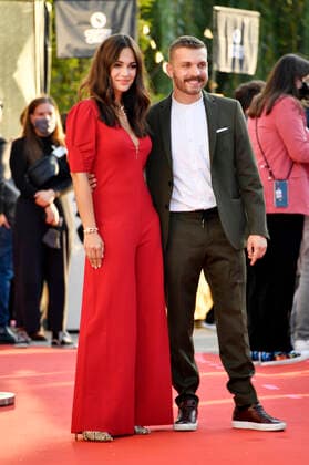 Nilam Farooq and Edin Hasanovic on their arrival for the 21 First Steps Awards 2020 ceremony in the Säälchen Berlin, 14 09 2020 Foto:xF.xKernx xFuturexImage