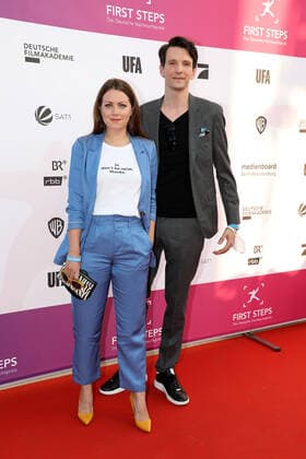 Alice Dwyer and Sabin Tambrea at the presentation of the First Steps Awards on 14 09 2020 in Berlin First Steps Awards 2020 in Berlin