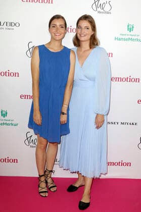 Hannah Pippert and Marie Pippert at the presentation of the EMOTION Award 2020 in the Ginn Hotel Hamburg, 15 09 2020 Foto:xC.xTamckex xFuturexImage