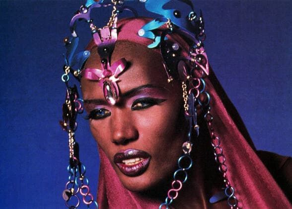 VAMP GRACE JONES VAMP Date: 1986  Mandatory credit line: Image courtesy BALCOR FILM INVESTORS Ronald Grant Archive Mary Evans