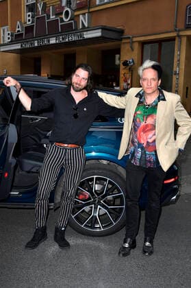 Christian Klandt and Bela B Felsenheimer at the opening of the Achtung Berlin New Berlin Film Award Film Festival 2020 with the feature film Leif in Concert Vol 2 at the cinema Babylon Berlin, 16 09 2020 Foto:xF.xKernx xFuturexImage
