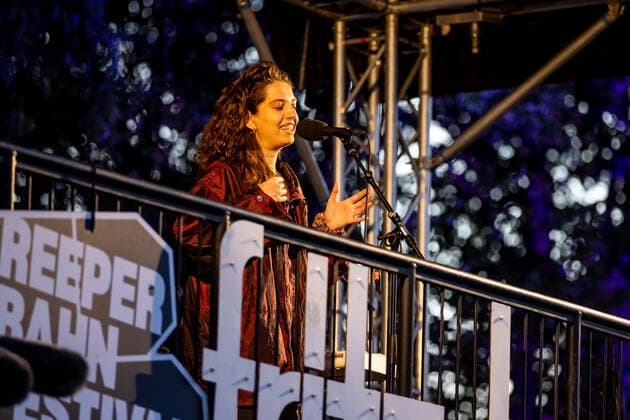 Hamburg, 16 September 2020 Dena at a concert on the Fritz stage as part of the Reeperbahn Festival 2020