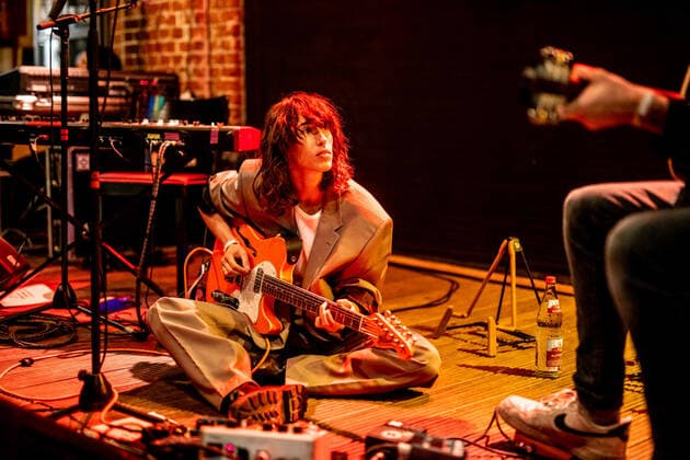 Hamburg, 16 September 2020 Drew Sycamore at a concert in front of the Hamburger Knust as part of the Reeperbahn Festival 2020