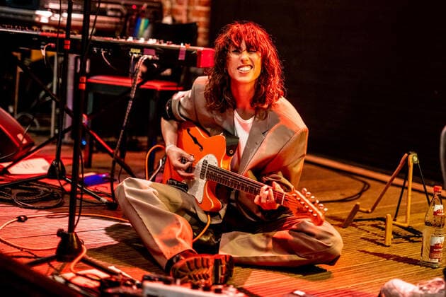 Hamburg, 16 September 2020 Drew Sycamore at a concert in front of the Hamburger Knust as part of the Reeperbahn Festival 2020