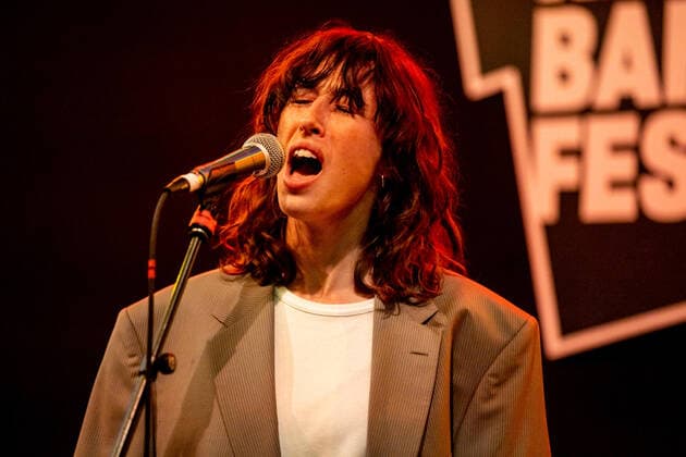 Hamburg, 16 September 2020 Drew Sycamore at a concert in front of the Hamburger Knust as part of the Reeperbahn Festival 2020