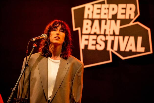 Hamburg, 16 September 2020 Drew Sycamore at a concert in front of the Hamburger Knust as part of the Reeperbahn Festival 2020