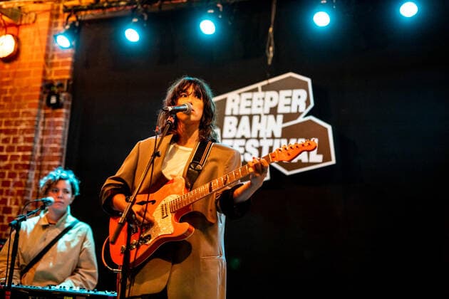 Hamburg, 16 September 2020 Drew Sycamore at a concert in front of the Hamburger Knust as part of the Reeperbahn Festival 2020