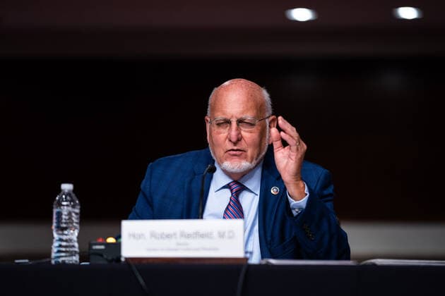 Dr. Robert Redfield, Director of the Centers for Disease Control and Prevention , speaks during a hearing with the US Senate Committee on Appropriations Subcommittee on Labor, Health and Human Services, Education, and Related Agencies Hearing to Review Coronavirus Response Efforts in Washington, DC on Wednesday, September 16, 2020. Copyright: xAnnaxMoneymakerx xPoolxviaxCNPx MediaPunchx