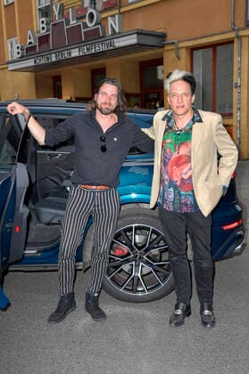 Christian Klandt and Bela B Felsenheimer at the opening of the Achtung Berlin New Berlin Film Award Film Festival 2020 with the feature film Leif in Concert Vol 2 at the cinema Babylon Berlin, 16 09 2020 Foto:xF.xKernx xFuturexImage