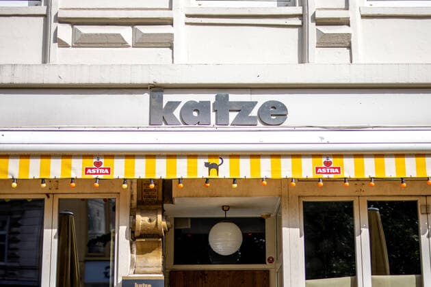 Hamburg, 17 September 2020 Bar Katze in Hamburgs Schanzenviertel