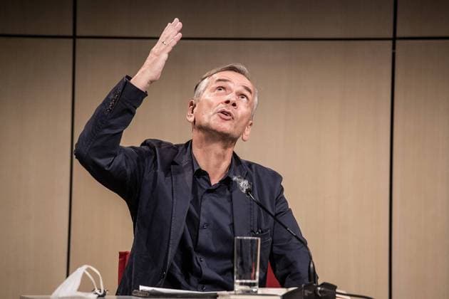 Lesung Lutz Seiler: Stern 111, Buchpremiere in der Berliner AdK am 02.09.2020 *** Reading Lutz Seiler Stern 111, book premiere in the Berlin AdK on 02 09 2020