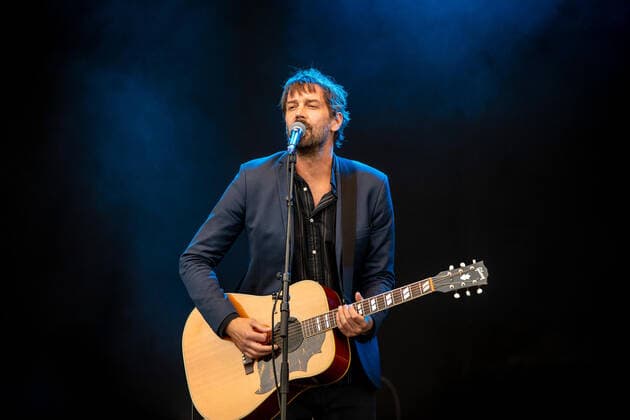 Hamburg, 19 September 2020 Niels Frevert at a concert on the Festival Village Stage as part of the Reeperbahn Festival 2020