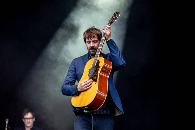 Hamburg, 19 September 2020 Niels Frevert at a concert on the Festival Village Stage as part of the Reeperbahn Festival 2020
