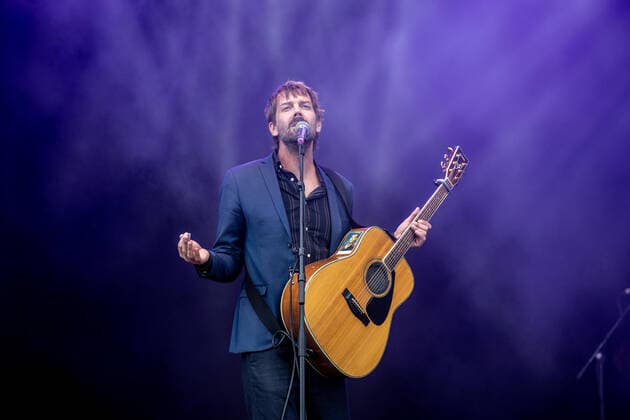 Hamburg, 19 September 2020 Niels Frevert at a concert on the Festival Village Stage as part of the Reeperbahn Festival 2020