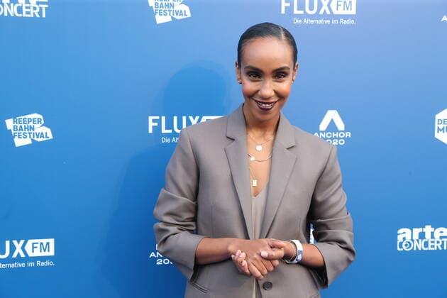 Hamburg Presenter Hadnet Tesfai at the presentation of the Anchor Award 2020 in the St Pauli Theater Hamburg Reeperbahn Festival International Music Award 19 9 2020