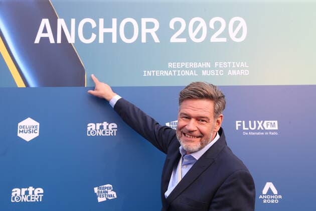 Hamburg Alexander Schulz Founder of the Reeperbahn Festival at the presentation of the Anchor Award 2020 at the St Pauli Theater Hamburg Reeperbahn Festival International Music Award 19 9 2020