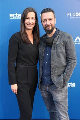 Hamburg Pinar Atalay with his husband Reha Omayer at the presentation of the Anchor Award 2020 in the St Pauli Theater Hamburg Reeperbahn Festival International Music Award 19 9 2020