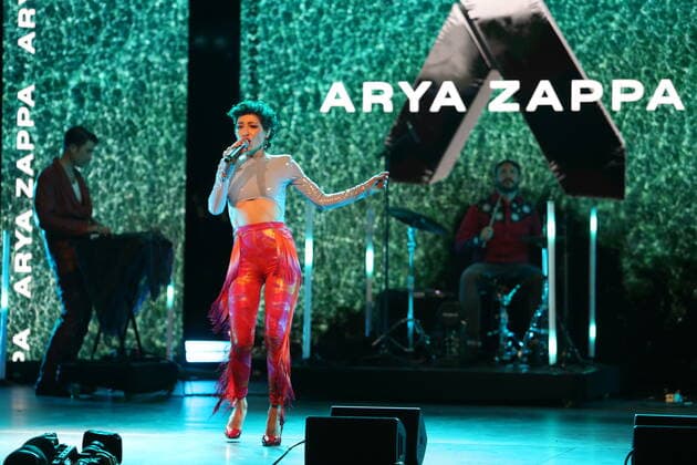 Hamburg Arya Zappa at the presentation of the Anchor Award 2020 in the St Pauli Theater Hamburg Reeperbahn Festival International Music Award 19 9 2020
