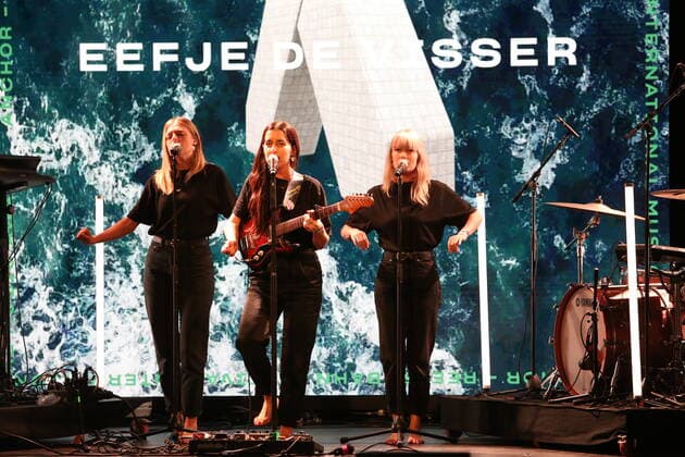 Hamburg Eevje de Visser Pop from Holland at the Anchor Award 2020 ceremony in the St Pauli Theater Hamburg Reeperbahn Festival International Music Award 19 9 2020