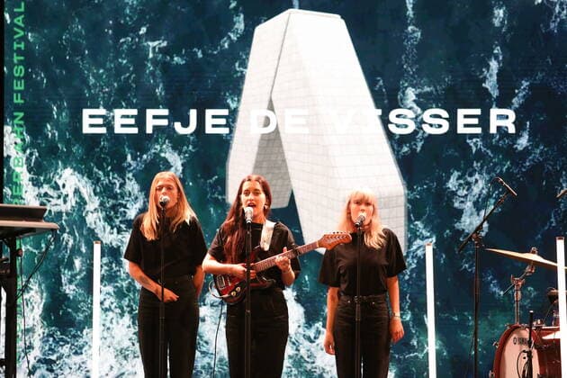 Hamburg Eevje de Visser Pop from Holland at the Anchor Award 2020 ceremony in the St Pauli Theater Hamburg Reeperbahn Festival International Music Award 19 9 2020