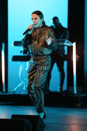 Hamburg Melanie Chisholm Mel C Melanie C former Spice Girls on stage Presentation of the Anchor Award 2020 at the St Pauli Theater Hamburg Reeperbahn Festival International Music Award 19 9 2020
