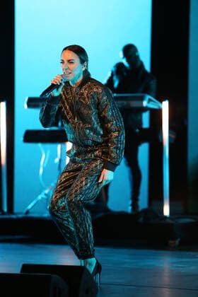 Hamburg Melanie Chisholm Mel C Melanie C former Spice Girls on stage Presentation of the Anchor Award 2020 at the St Pauli Theater Hamburg Reeperbahn Festival International Music Award 19 9 2020