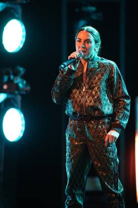 Hamburg Melanie Chisholm Mel C Melanie C former Spice Girls on stage Presentation of the Anchor Award 2020 at the St Pauli Theater Hamburg Reeperbahn Festival International Music Award 19 9 2020