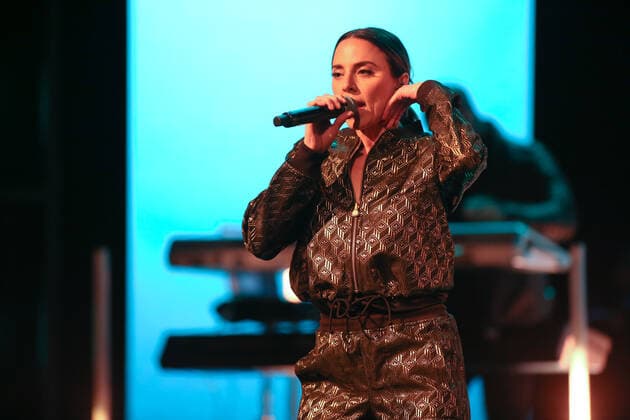 Hamburg Melanie Chisholm Mel C Melanie C former Spice Girls on stage Presentation of the Anchor Award 2020 at the St Pauli Theater Hamburg Reeperbahn Festival International Music Award 19 9 2020