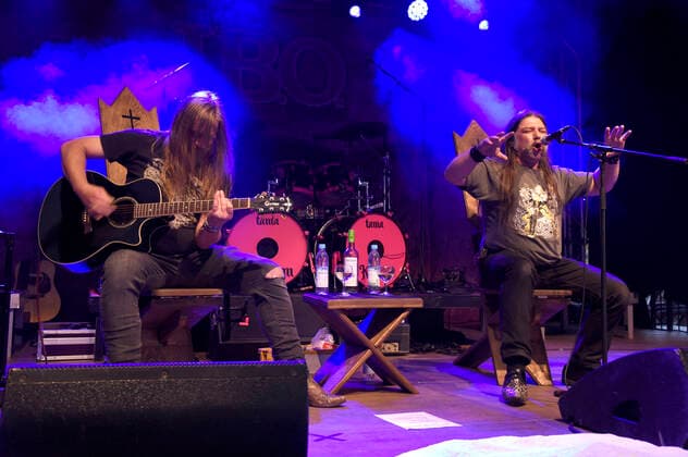 Schidl n Schedl live at the Backstage Kultursommer in the city at the Backstage Werk Munich, 19 09 2020 Foto:xS.xAdamx xFuturexImage