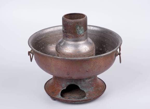 Traditional handmade old hotpot in retro style  787165800591130661