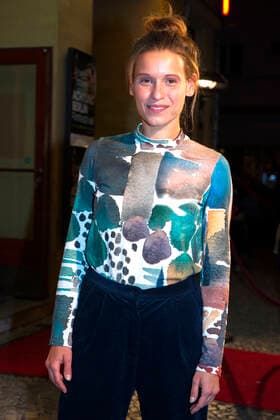 Kristin Suckow on arrival for the award ceremony of the Achtung Berlin New Berlin Film Award Film Festival 2020 at the Babylon cinema, Berlin, 20 09 2020 Foto:xC.xBehringx xFuturexImage