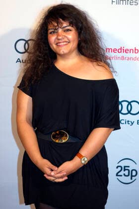 Sara Fazilat on arrival for the award ceremony of the Achtung Berlin New Berlin Film Award Film Festival 2020 at the Babylon cinema, Berlin, 20 09 2020 Foto:xC.xBehringx xFuturexImage