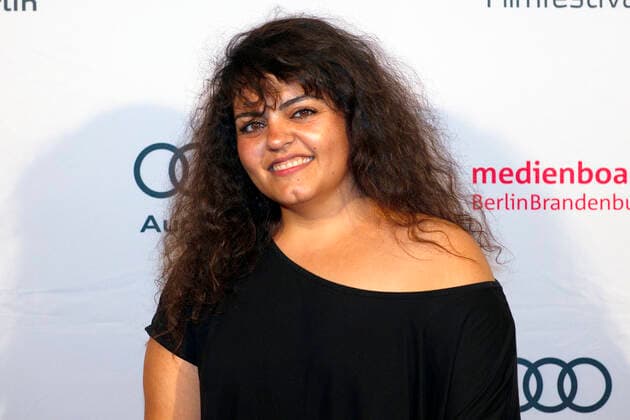 Sara Fazilat on arrival for the award ceremony of the Achtung Berlin New Berlin Film Award Film Festival 2020 at the Babylon cinema, Berlin, 20 09 2020 Foto:xC.xBehringx xFuturexImage