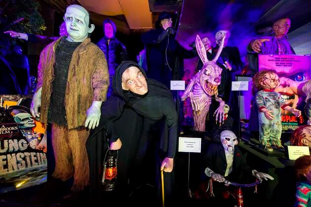 September 22, 2020 - Hollywood, California, USA - Premiering at the Montalban on September 24 will be Icons of Darkness, an exhibit of Sci-Fi, Horror and Fantasy memorabilia amassed over decades of collecting by Richard Rich Correll. Consisting of more than 3,000 items and valued at over $13 million, Correll s holdings, 65% of which are in the exhibition, include screen-used artifacts, life-like replicas and props from films spanning nearly 100 years of Hollywood history. Hundreds of films are represented, including Frankenstein, The Exorcist, Star Wars, Iron Man, Jurassic Park, Spiderman, The Joker, and Harry Potter. The exhibit opens to the public in two days with appropriate social distancing guidelines in effect. Hollywood U. - ZUMAce6_ 20200922_zaf_ce6_006 Copyright: xBrianxCahnx