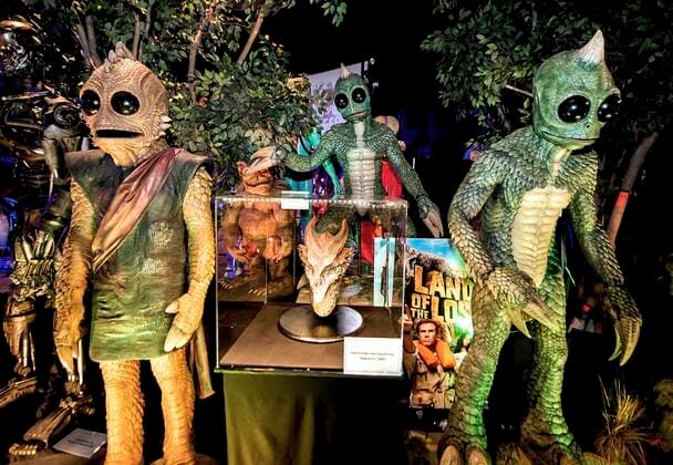 September 22, 2020 - Hollywood, California, USA - Premiering at the Montalban on September 24 will be Icons of Darkness, an exhibit of Sci-Fi, Horror and Fantasy memorabilia amassed over decades of collecting by Richard Rich Correll. Consisting of more than 3,000 items and valued at over $13 million, Correll s holdings, 65% of which are in the exhibition, include screen-used artifacts, life-like replicas and props from films spanning nearly 100 years of Hollywood history. Hundreds of films are represented, including Frankenstein, The Exorcist, Star Wars, Iron Man, Jurassic Park, Spiderman, The Joker, and Harry Potter. The exhibit opens to the public in two days with appropriate social distancing guidelines in effect. Hollywood U. - ZUMAce6_ 20200922_zaf_ce6_013 Copyright: xBrianxCahnx