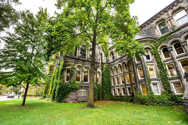 Classical architecture on campus of the University of Toronto, Canada  804987621363548174