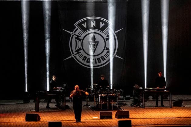 VNV Nation live at the Open Air 2020 at the Freilichtbühne Junge Garde Dresden, 24 09 2020 Foto:xM.xWehnertx xFuturexImage