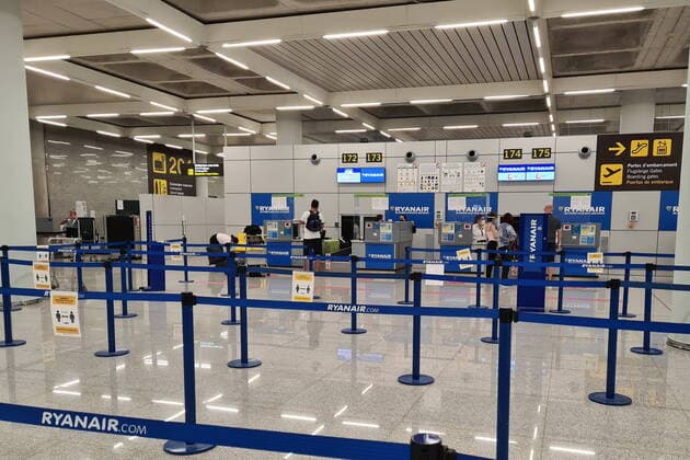 Palma theme photo Corona, holiday, Mallorca, 22 09 2020 Yawning emptiness also at the airport Son Sant Joan in Palma de Mallorca, theme photo Corona, holiday, Mallorca Jogi Eibner press photo Copyright: xAugstx xEibner-Pressefotox EP_jat