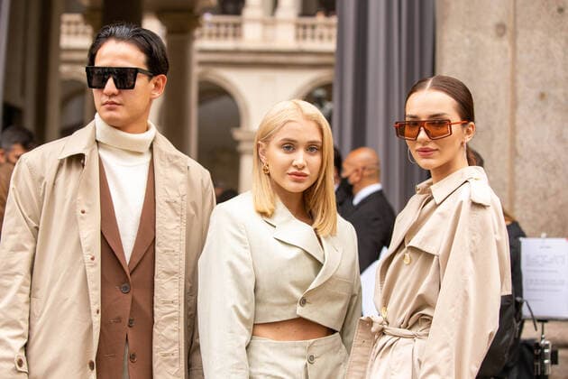 Italy: Exterior of the Max Mara fashion show italy, milan, exterior of the max mara fashion show during milan fashion week Milano (MI) Italy Copyright: FrancoxRe