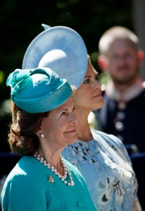 Queen Silvia, princess Madeleine Crown princess Victorias 40th birthday, Logarden, Royal Palace, Stockholm, 2017 07 14 c Charles Hammarsten IBL Crown Princess Victorias 40th birthday, Logarden, Stockholm, 2017 07 14 Stockholm Sweden royal house Sweden x2492x, Copyright: xCharlesxHammarsten TTx Crown princess Victorias 40th birthday, Logarden, Royal Palace,