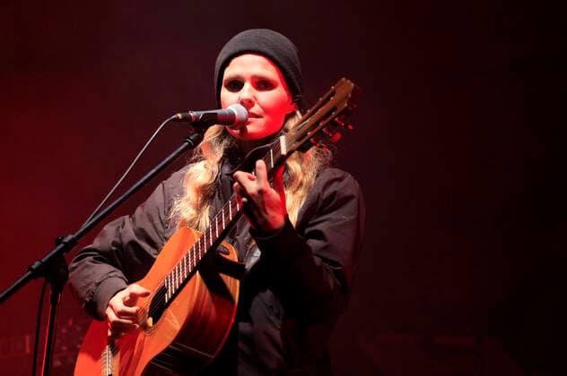 Dota Kehr live at the 17 Neisse Film Festival 2020 on the cold storage area, Görlitz, 25 09 2020 Foto:xM.xWehnertx xFuturexImage