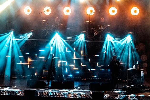Project Pitchfork live at the Open Air 2020 at the Freilichtbühne Junge Garde Dresden, 25 09 2020 Foto:xM.xWehnertx xFuturexImage