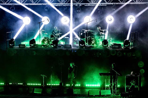 Project Pitchfork live at the Open Air 2020 at the Freilichtbühne Junge Garde Dresden, 25 09 2020 Foto:xM.xWehnertx xFuturexImage