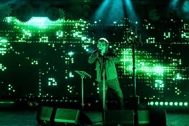 Project Pitchfork live at the Open Air 2020 at the Freilichtbühne Junge Garde Dresden, 25 09 2020 Foto:xM.xWehnertx xFuturexImage