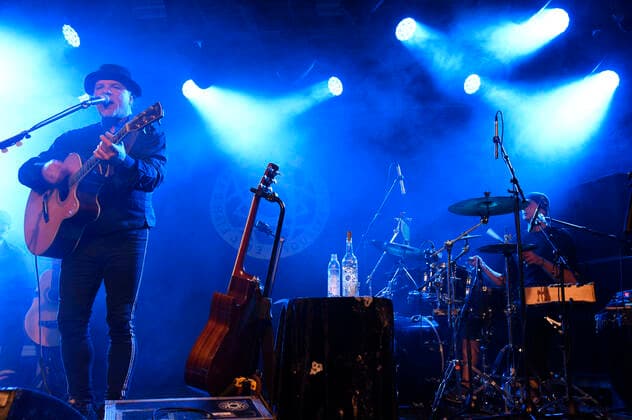 Eric Fish Friends live at the Backstage Kultursommer in the city at the Backstage Werk Munich, 26 09 2020 Foto:xS.xAdamx xFuturexImage