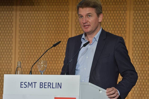 Award ceremony Macher des Ostens 2020 Prof Joerg Rocholl, PhD, President, European School of Management and Technology ESMT Award Ceremony, Macher Ehrenpreis des Ostens in Berlin on 29 09 2020 Photopress Mueller